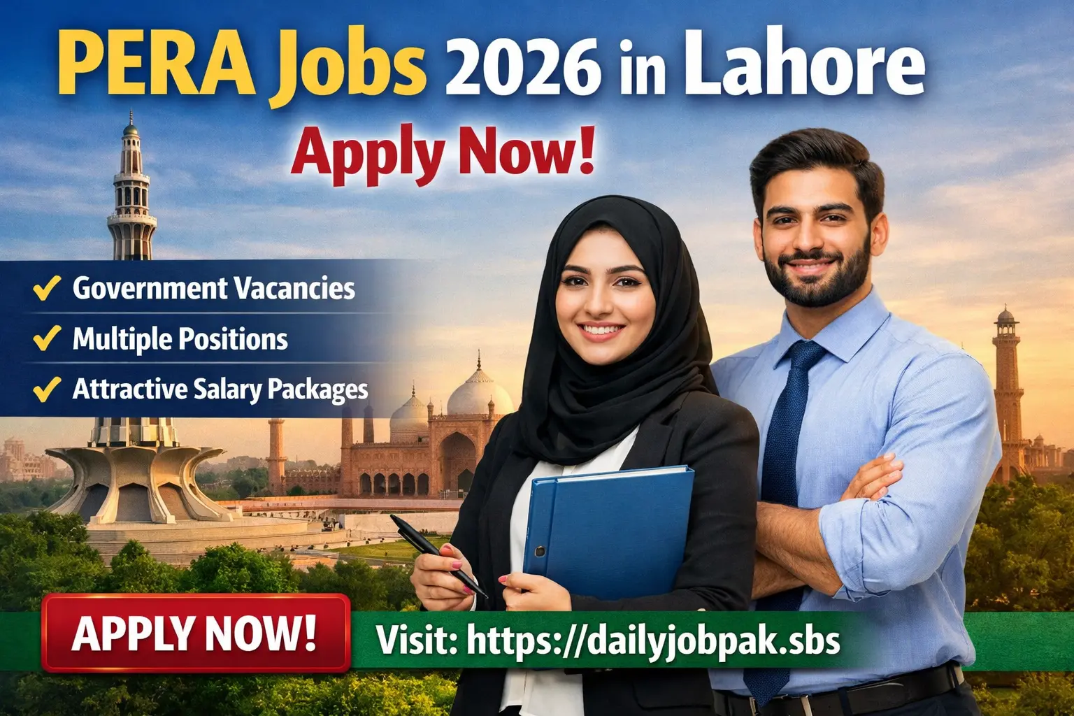 PERA Jobs 2026 in Lahore – Career Opportunities 2026